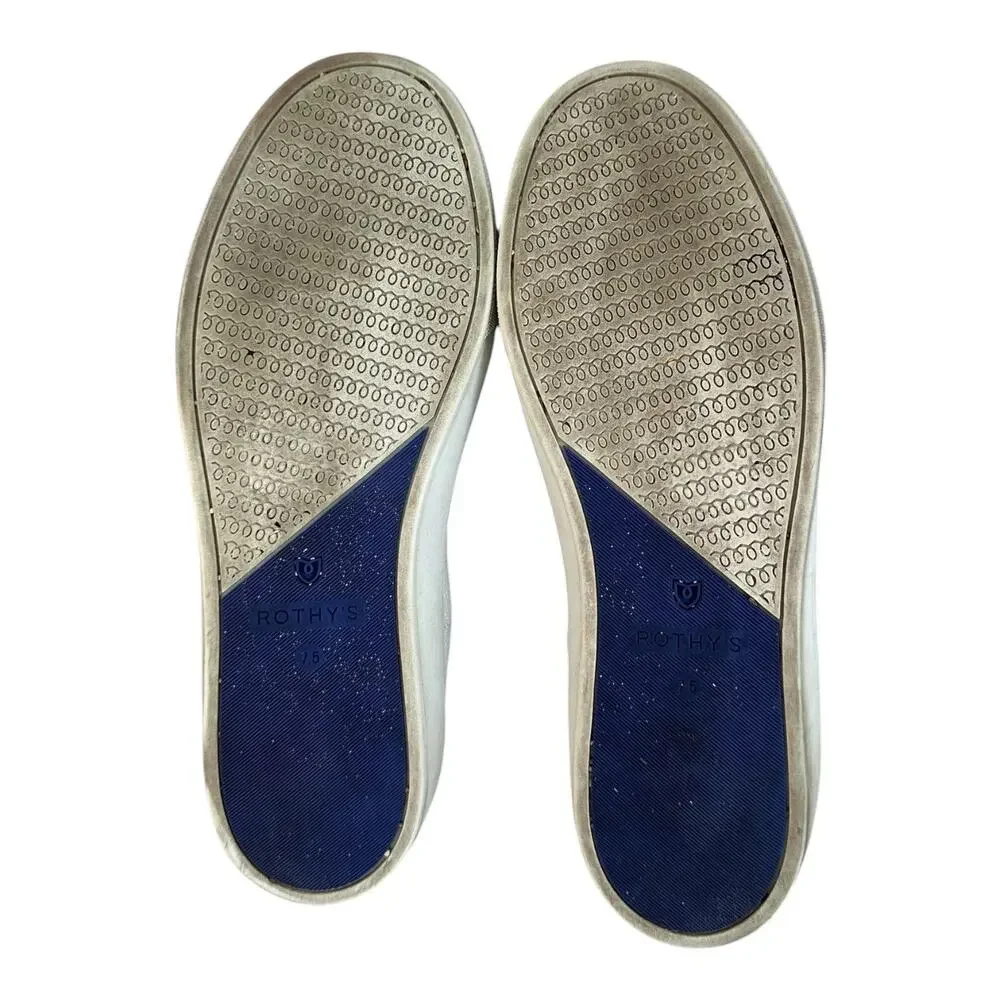 Rothys White Slip On 7.5